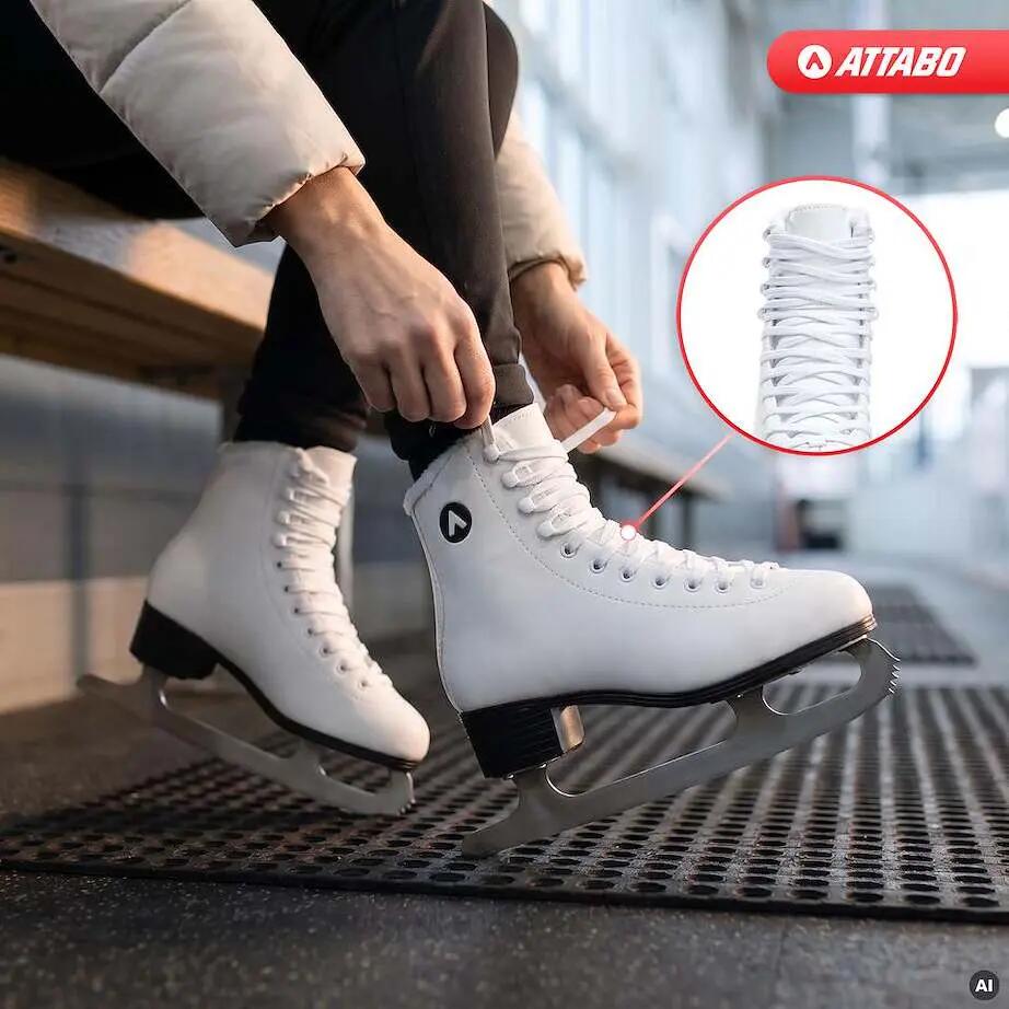 Patins de patinage artistique ATTABO FS blancs 4/8