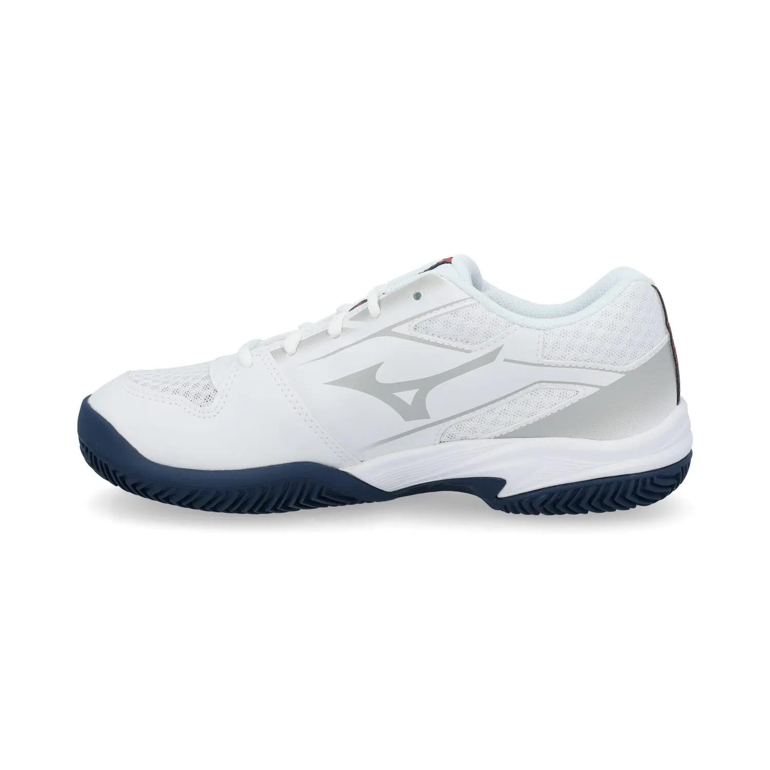 Mizuno Break Shot 5 Clay Court White/orange Junior 61gc2555 4/6