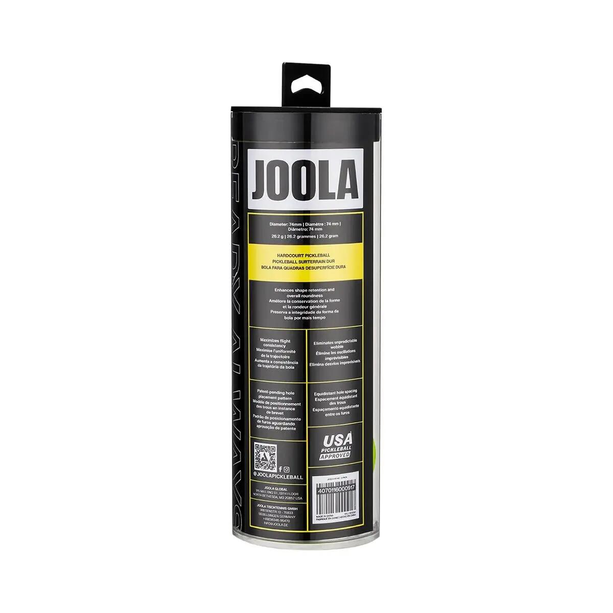 Pack 3uds Bolas Pickleball Joola Hc-40 2/4
