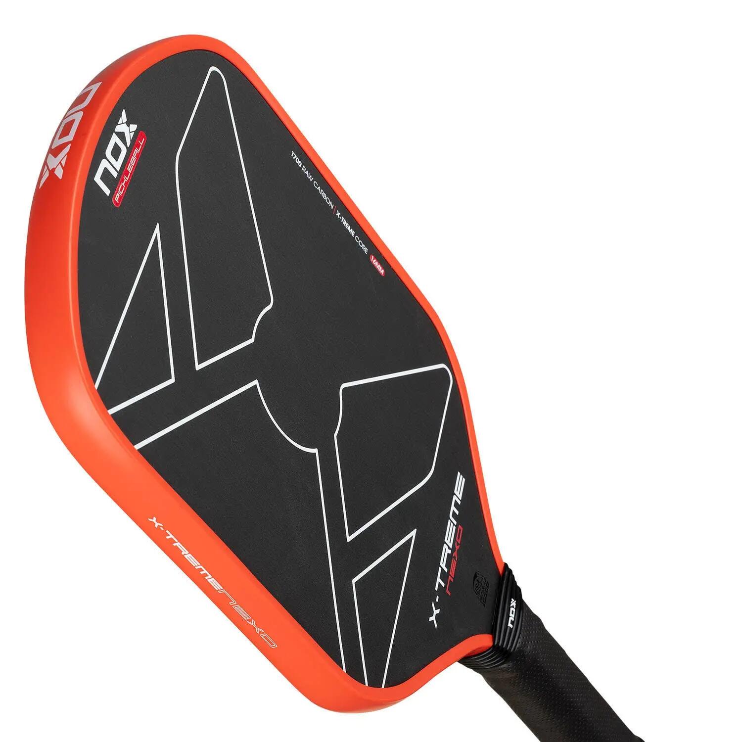 Pickleball Nox X-treme Nexo 16mm Negro/rojo 7/7