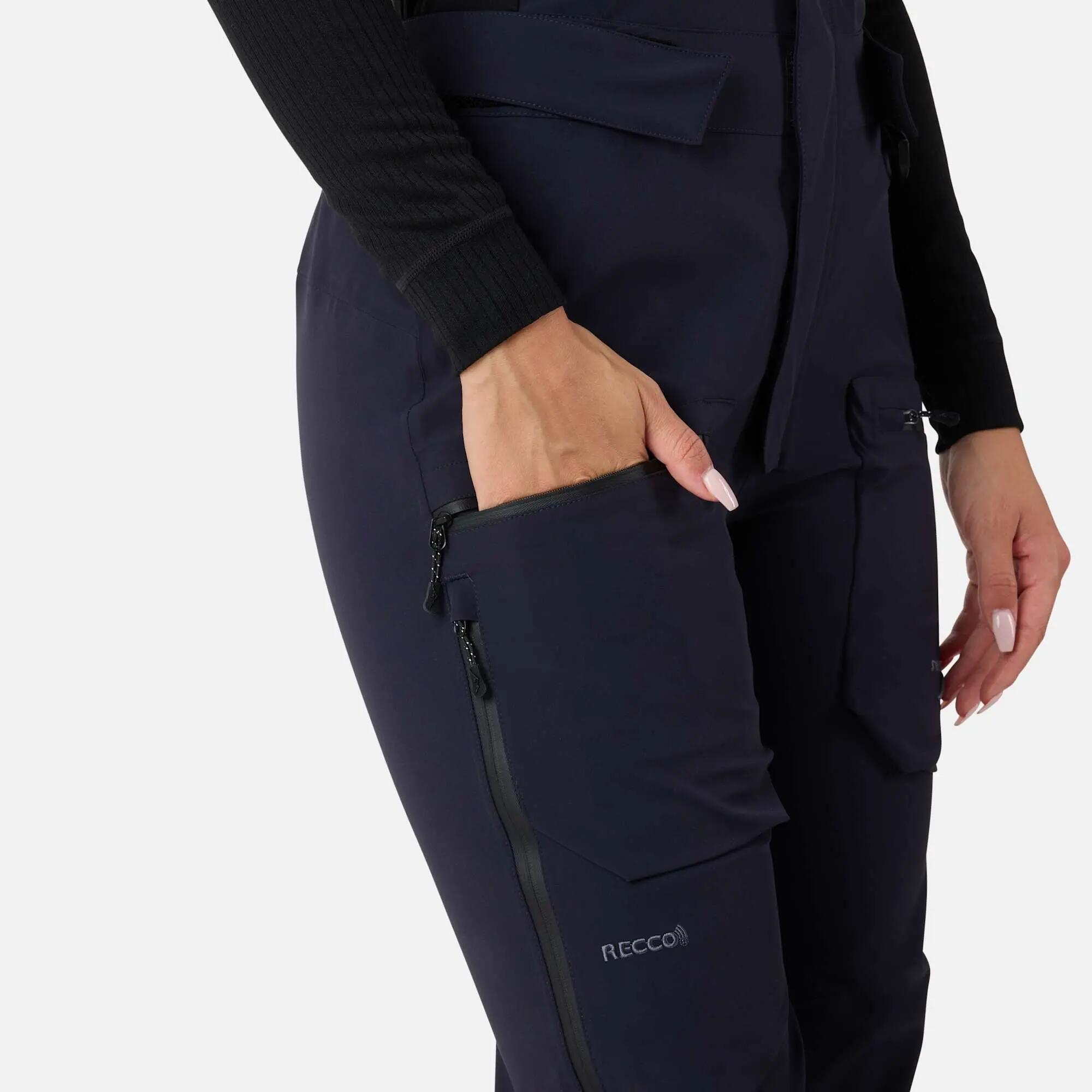 Damen Skihose Skifahren wasserdicht winddicht Lofoten 3L Shell Bib II 9/11