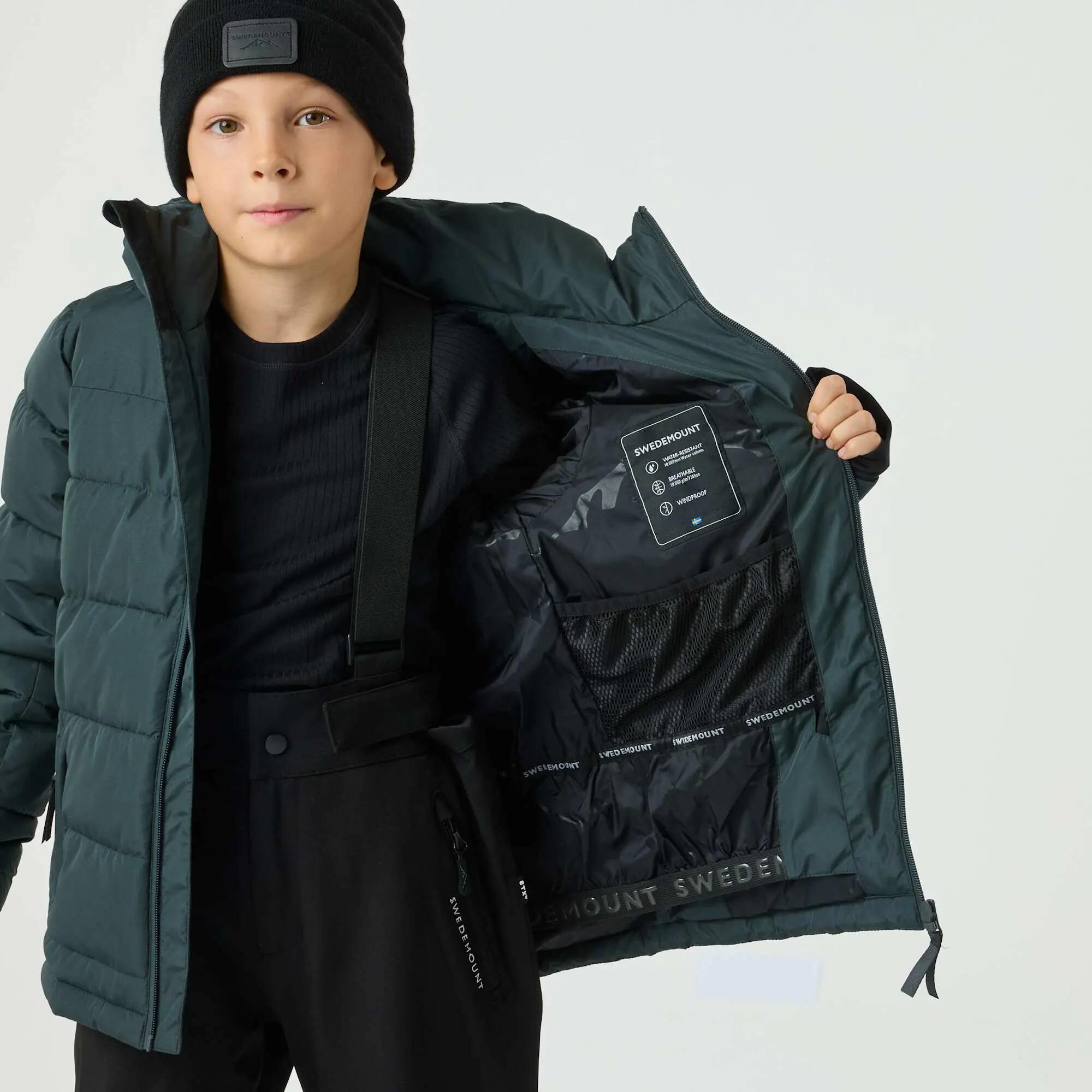Junior Skijacke wasserdicht winddicht atmungsaktiv St. Anton Puffer 10/11