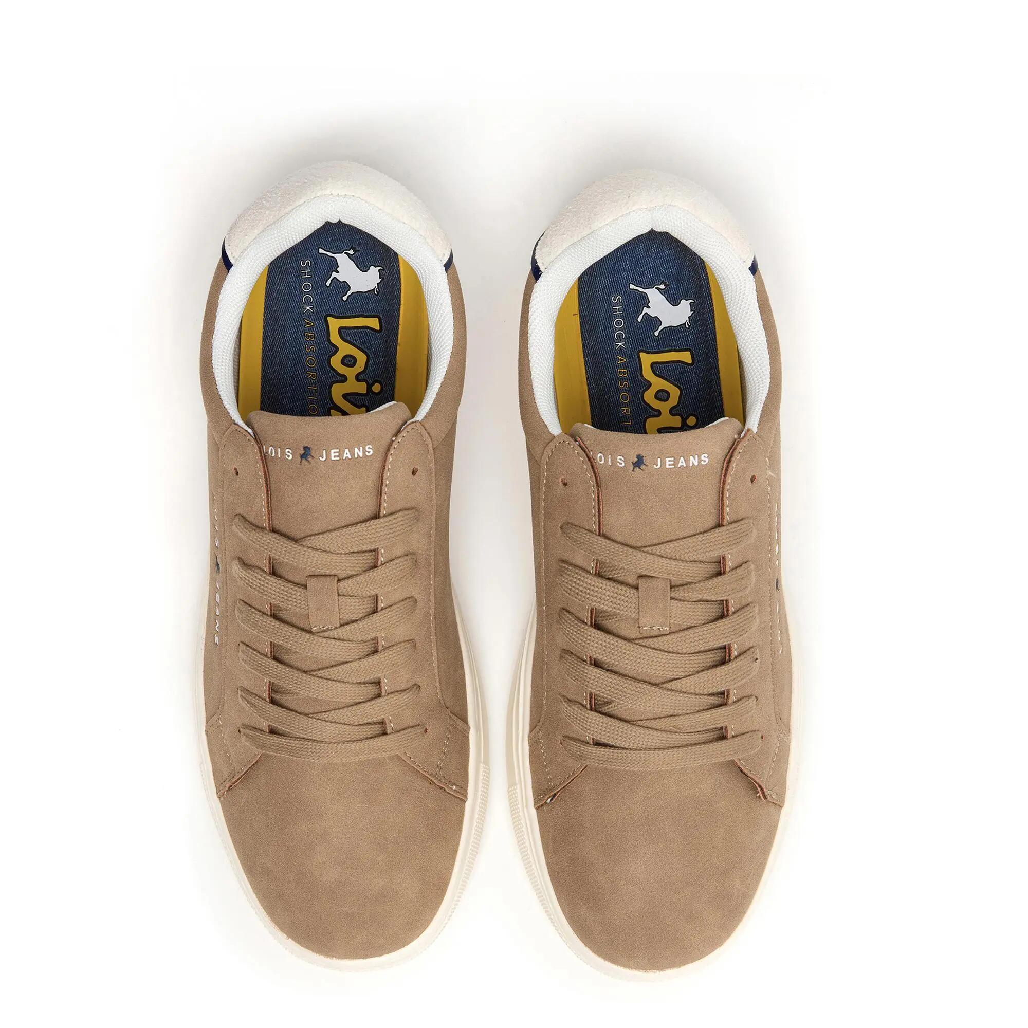 Zapatillas de hombre Lois 64546 Camel 4/5