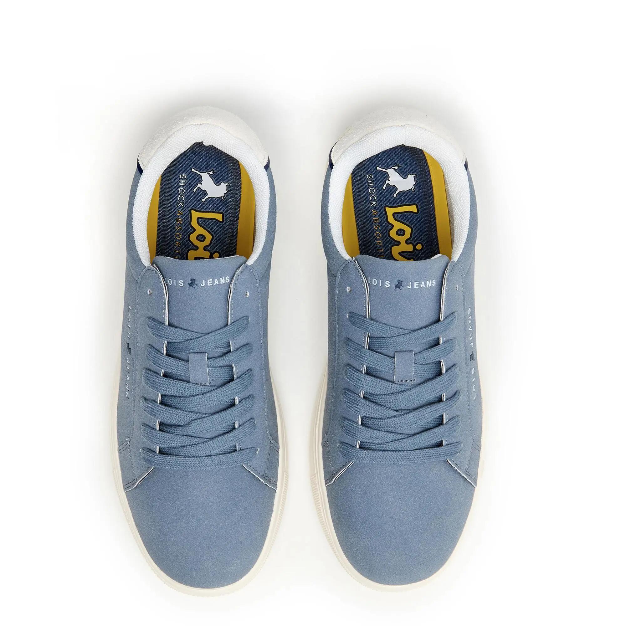 Zapatillas de hombre Lois 64546 Azules 4/5