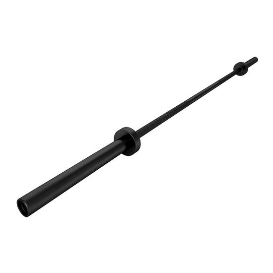 Olympische halterstang 220 cm zwart