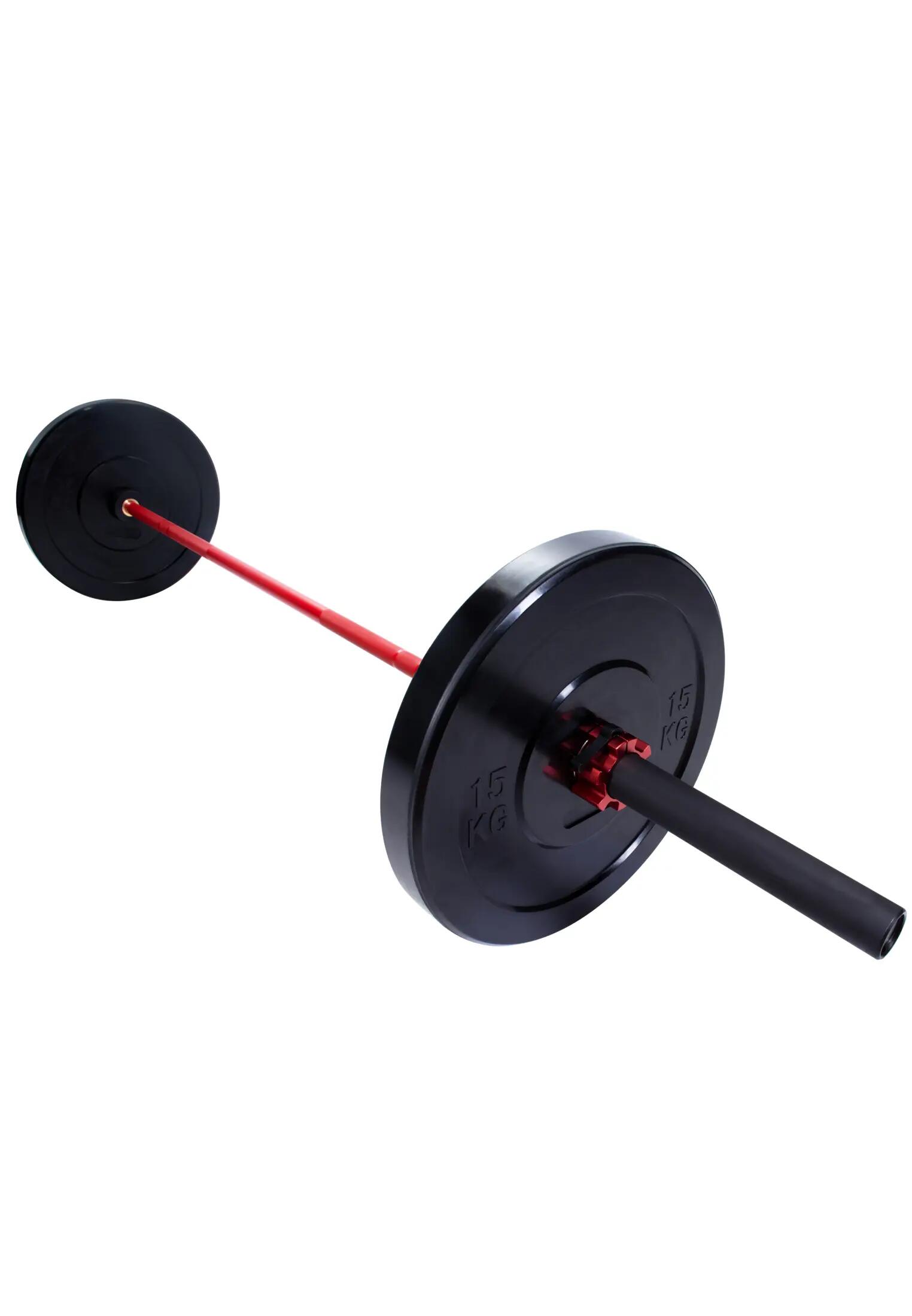 Olympische Halterstangen Rood 220 cm 6/7