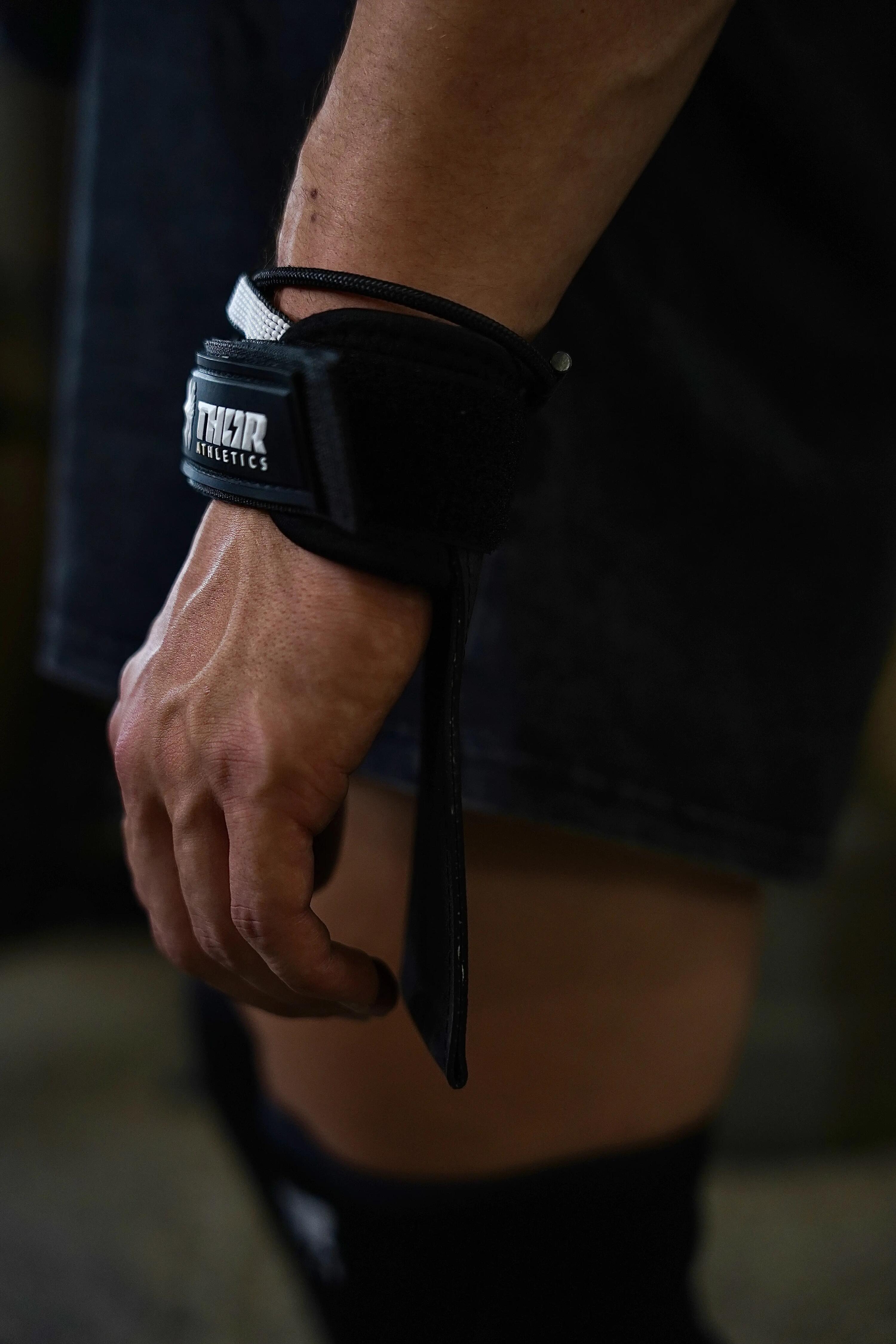 Lifting Grips - Maximale Grip & Polsondersteuning - Krachttraining - Zwart 3/5
