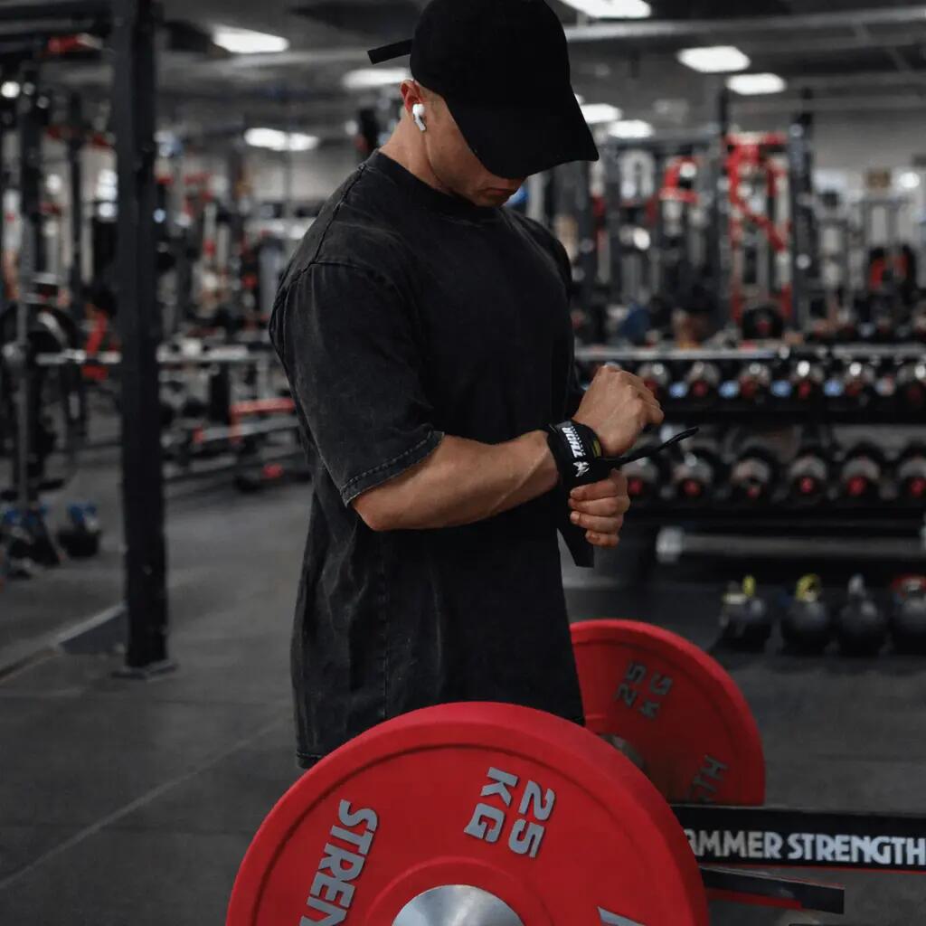 Lifting Grips - Maximale Grip & Polsondersteuning - Krachttraining - Zwart 2/5
