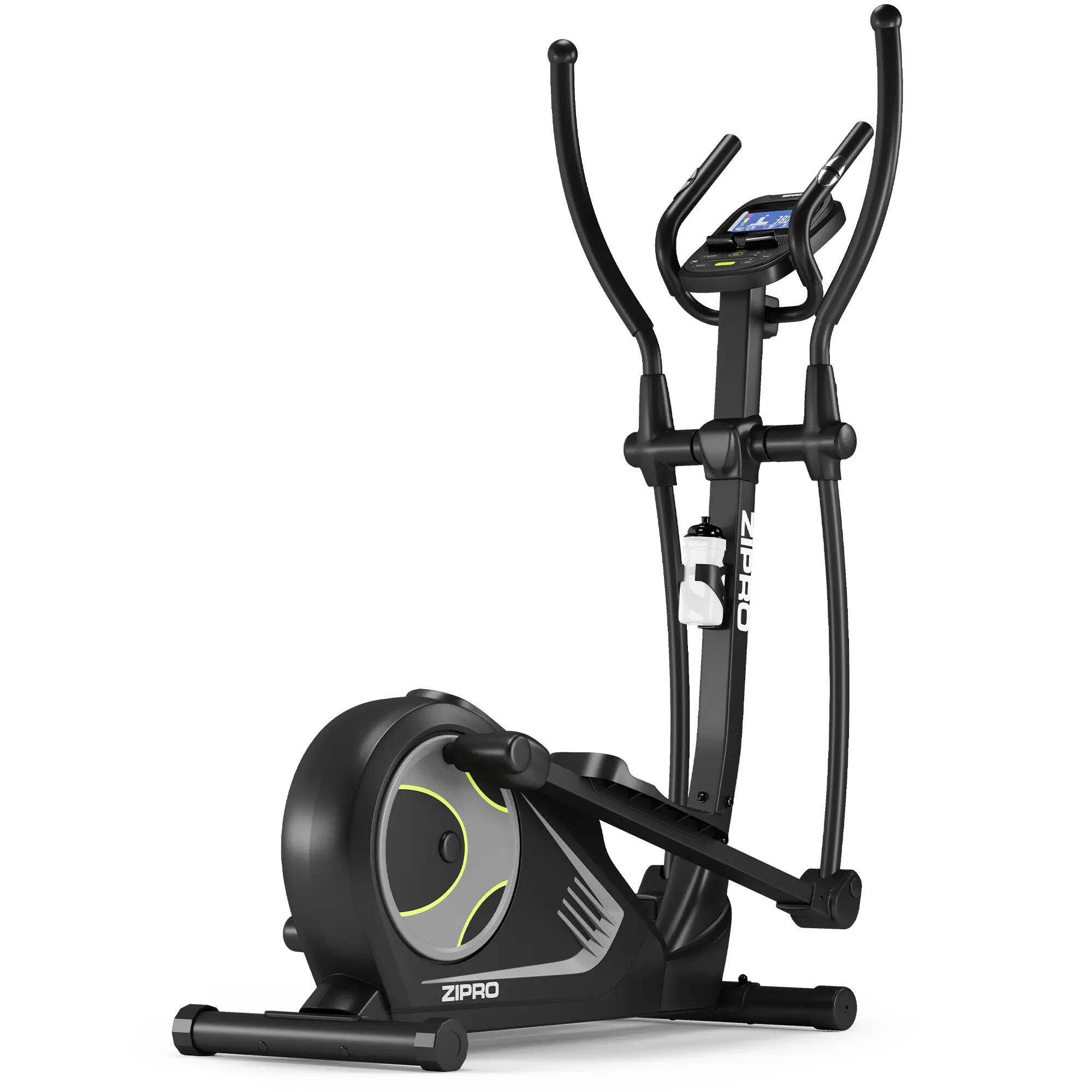 Elektromagnetický eliptický trenažér ZIPRO Heat, iConsole+, Kinomap 9/13