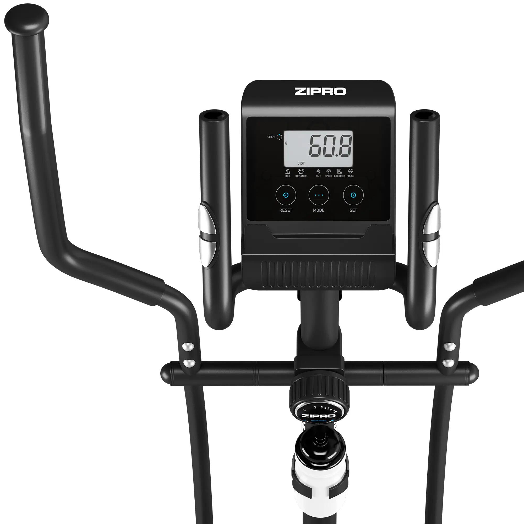 Magnetický eliptický trenažér ZIPRO Burn na fitness a kardio 12/14