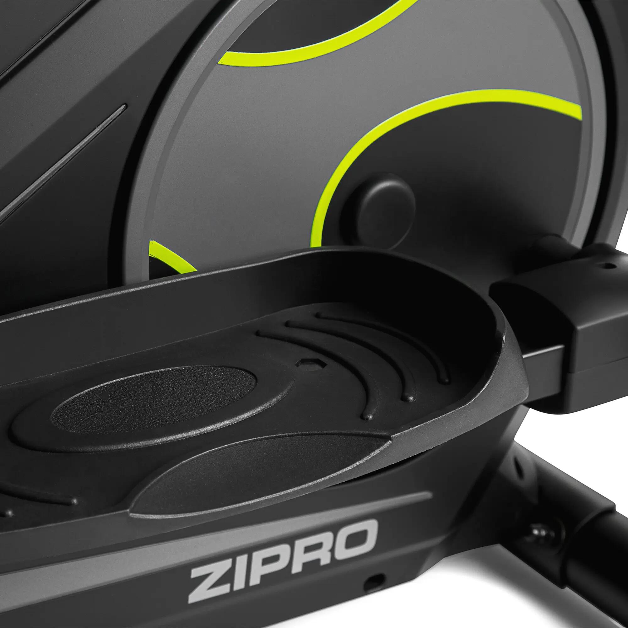 Elektromagnetický eliptický trenažér ZIPRO Heat, iConsole+, Kinomap 12/13