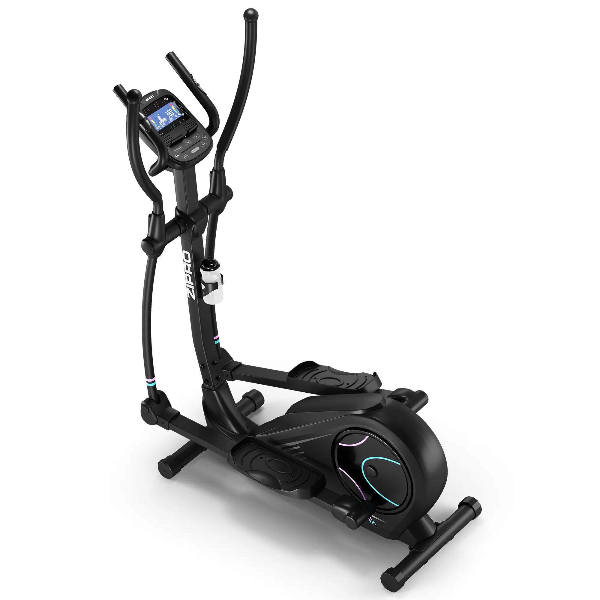 Elektromagnetický eliptický trenažér Zipro Heat WM, iConsole+ a Kinomap 10/13
