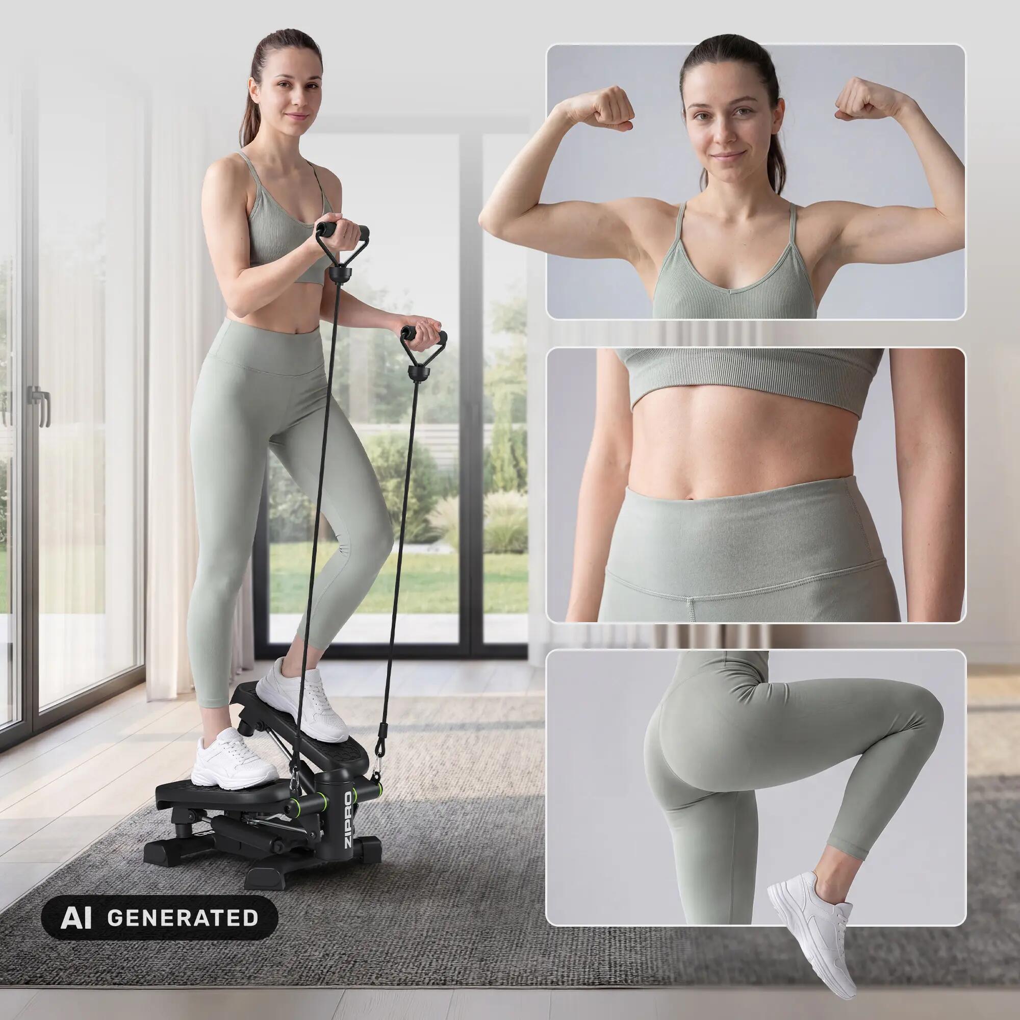 ZIPRO Roam Stepper – 2-in-1 Compact Trainer 4/13