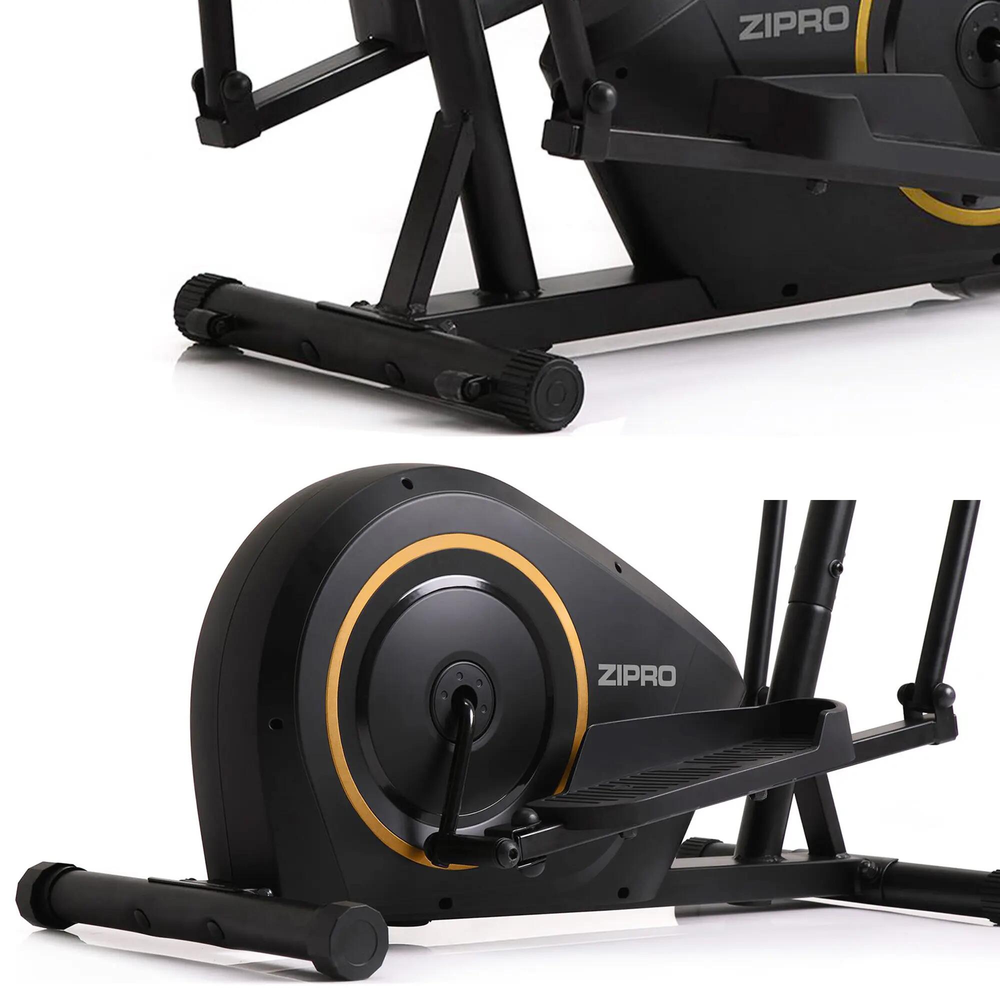 Magnetický eliptický trenažér ZIPRO Burn Gold na fitness a kardio 13/13