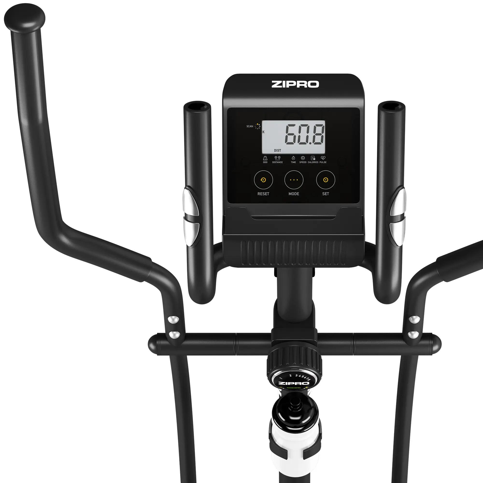 Magnetický eliptický trenažér ZIPRO Burn Gold na fitness a kardio 11/13