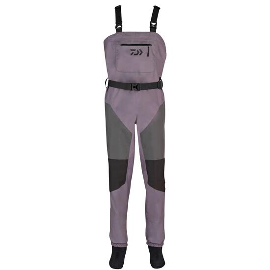 Herren - Angeln - Wathose - atmungsaktiv, 4-lagig - D-Vec - grau