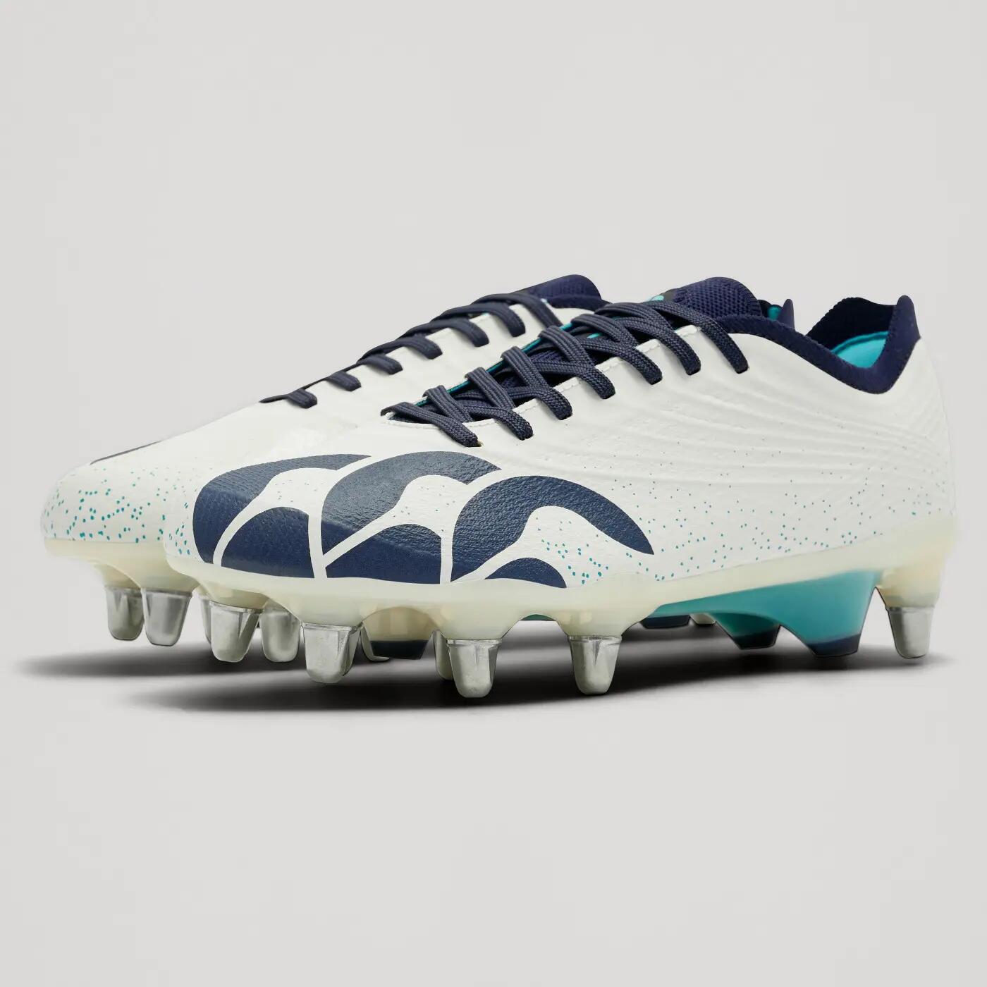 Chaussures De Rugby Pour Terrain Souple STAMPEDE GROUNDBREAK ELITE Homme (Blanc 9/9