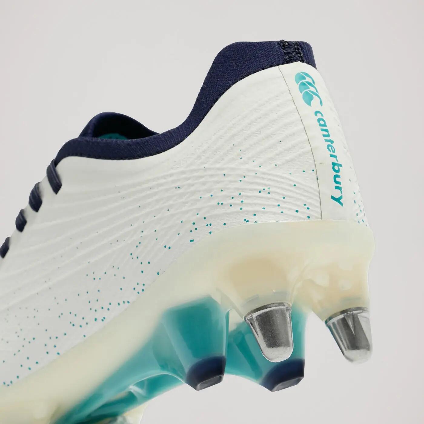 Chaussures De Rugby Pour Terrain Souple STAMPEDE GROUNDBREAK ELITE Homme (Blanc 8/9