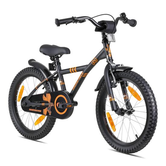 Kinderfiets 18 inch vanaf 5 jaar, terugtraprem + V-brake – HAWK