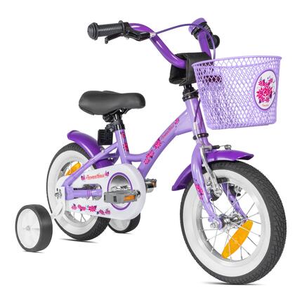 Vélo enfant 12 pouces dès 3 ans, rétropédalage + roulettes – HAWK
