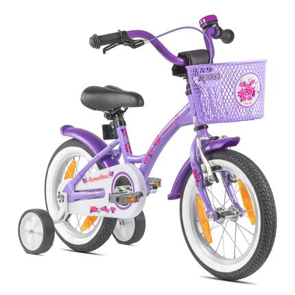 Vélo enfant 14 pouces dès 3 ans, rétropédalage + roulettes – HAWK