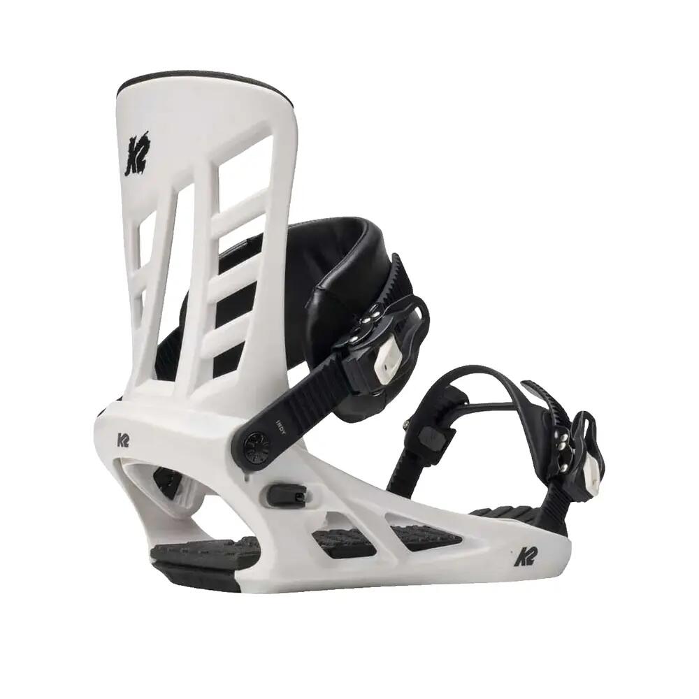 Fijaciones De Snowboard Indy White Hombre 2/2