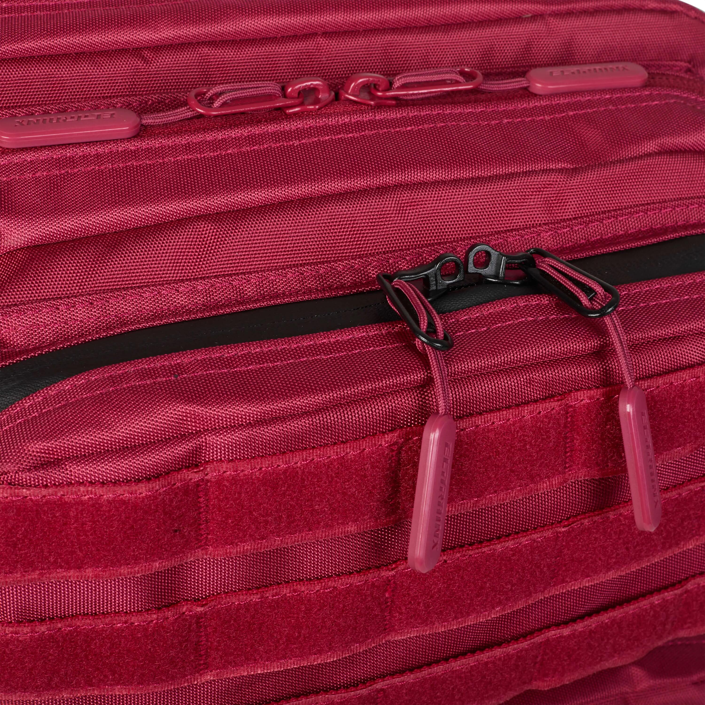 Mochila Elitex V1 Rojo 45L Cabina Entrenamiento Repelente Agua 6/7
