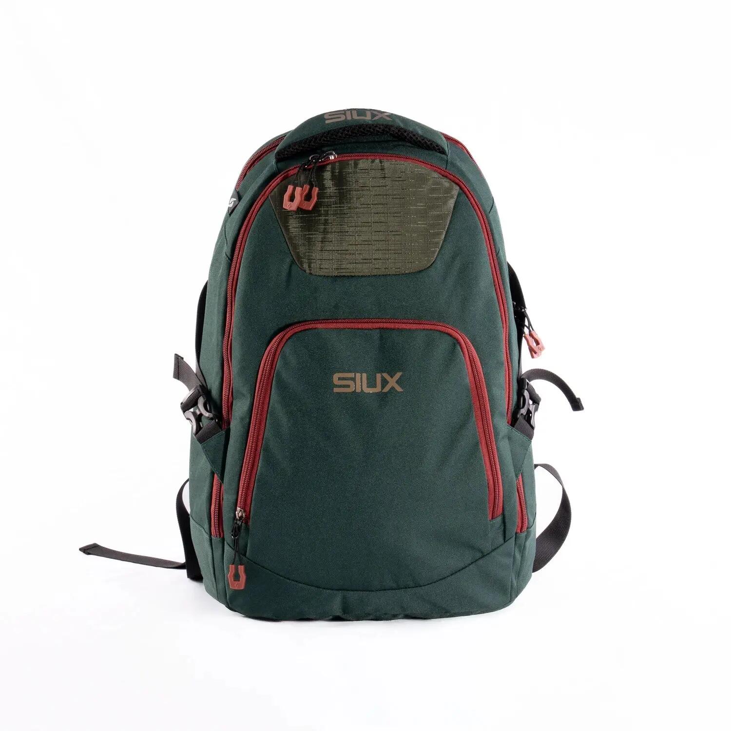 SIUX Edge Green | Padel backpack with large capacity and functional compartments 1/7