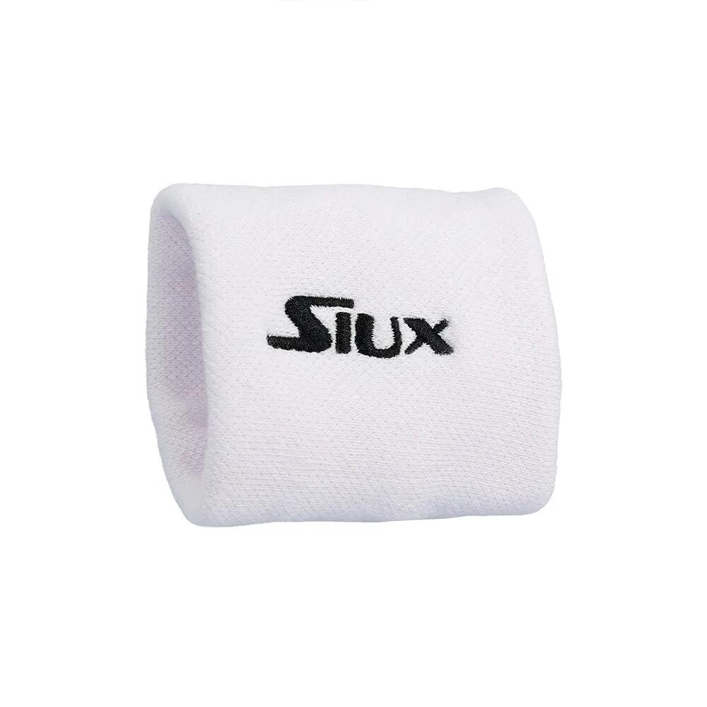 SIUX Club Blancas Pack 2 | Muñequeras de pádel cómodas, suaves y absorbentes 2/2