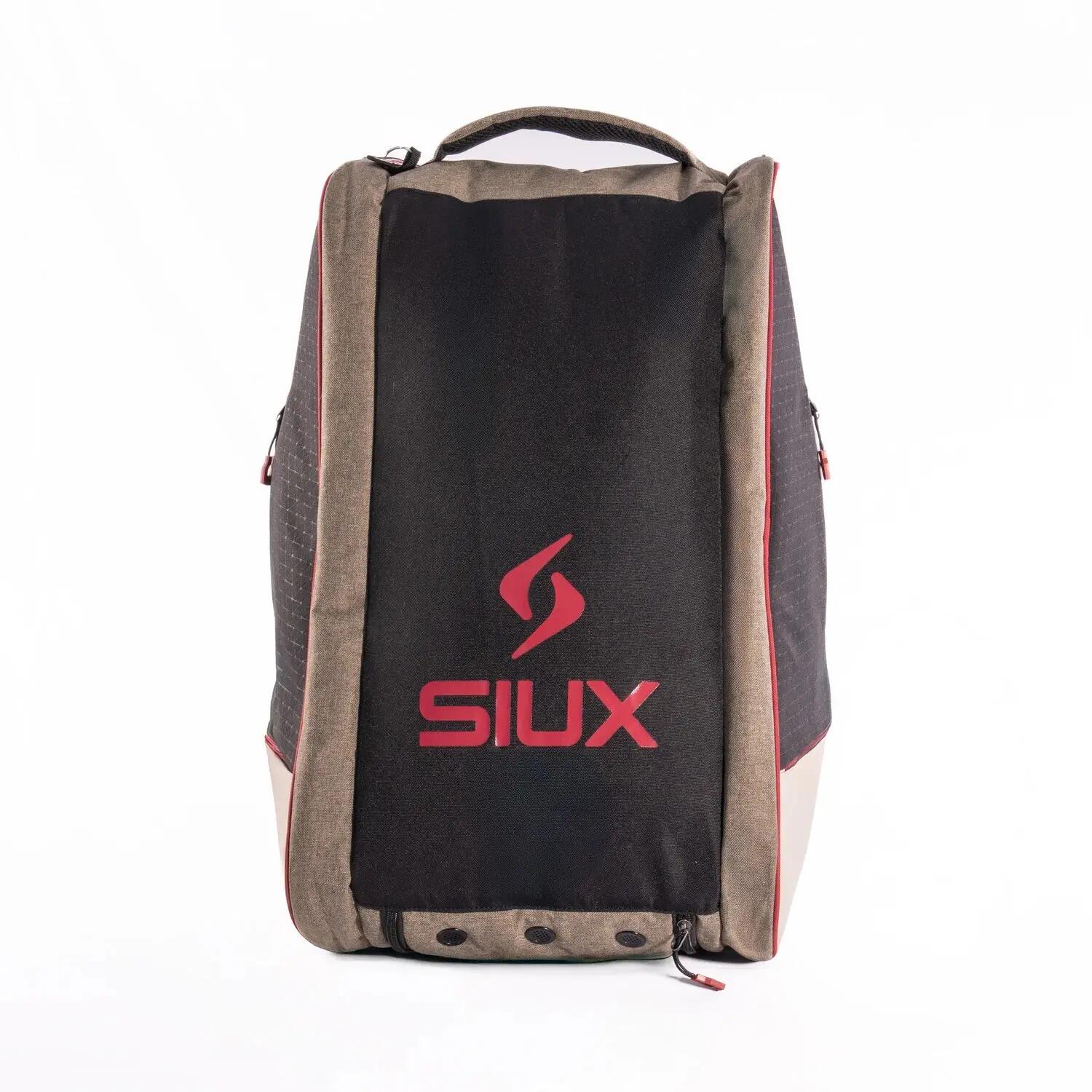 SIUX Trail Gris | Sac de padel grande capacité avec compartiments séparés 3/6