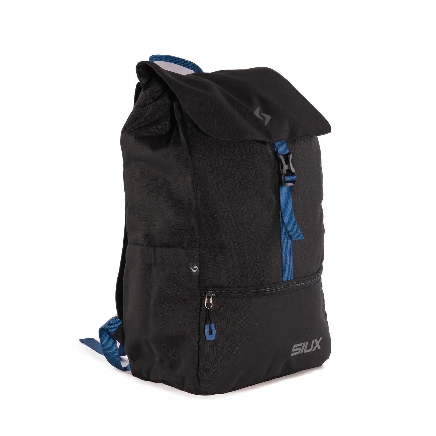 SIUX Pulse Black | Padel backpack with large capacity and separate compartments 2/5