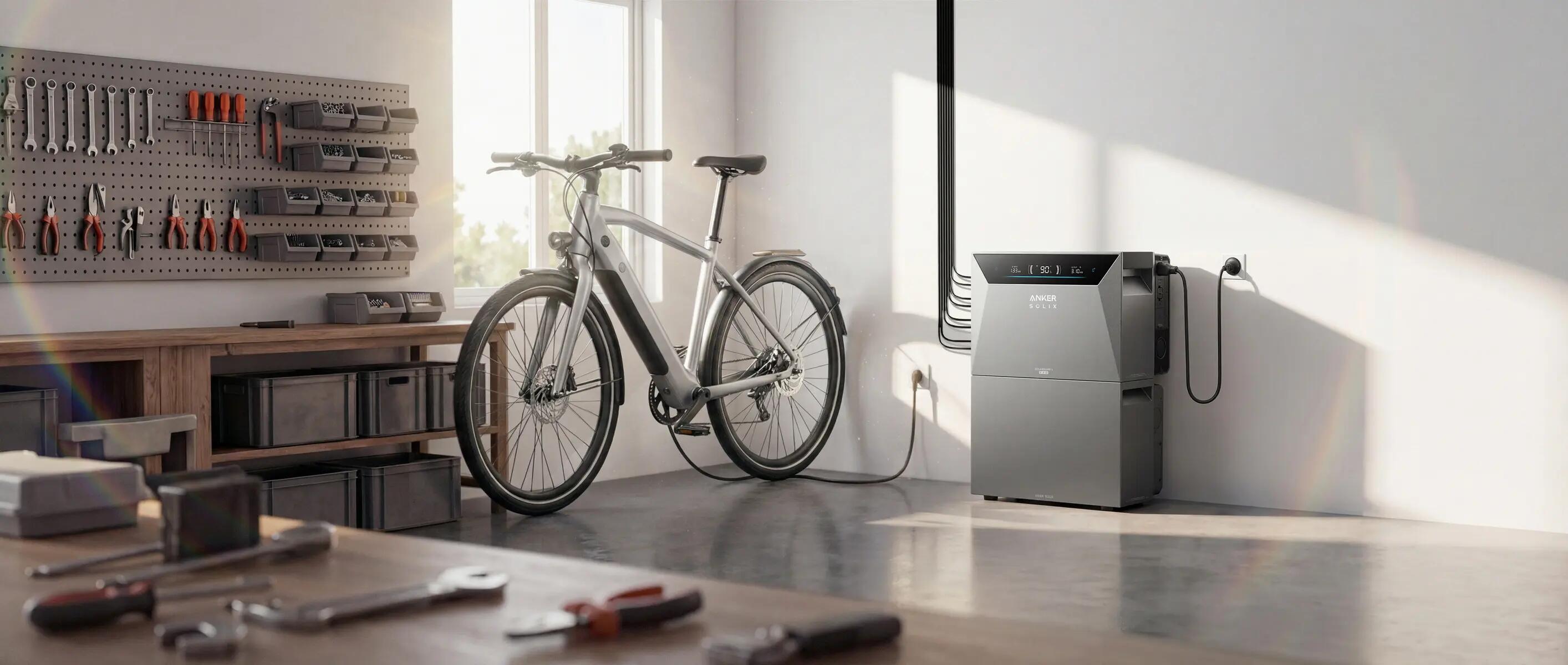 Kit Anker SOLIX Solarbank 4 E5000 Pro com ligação fixa à rede 9/10
