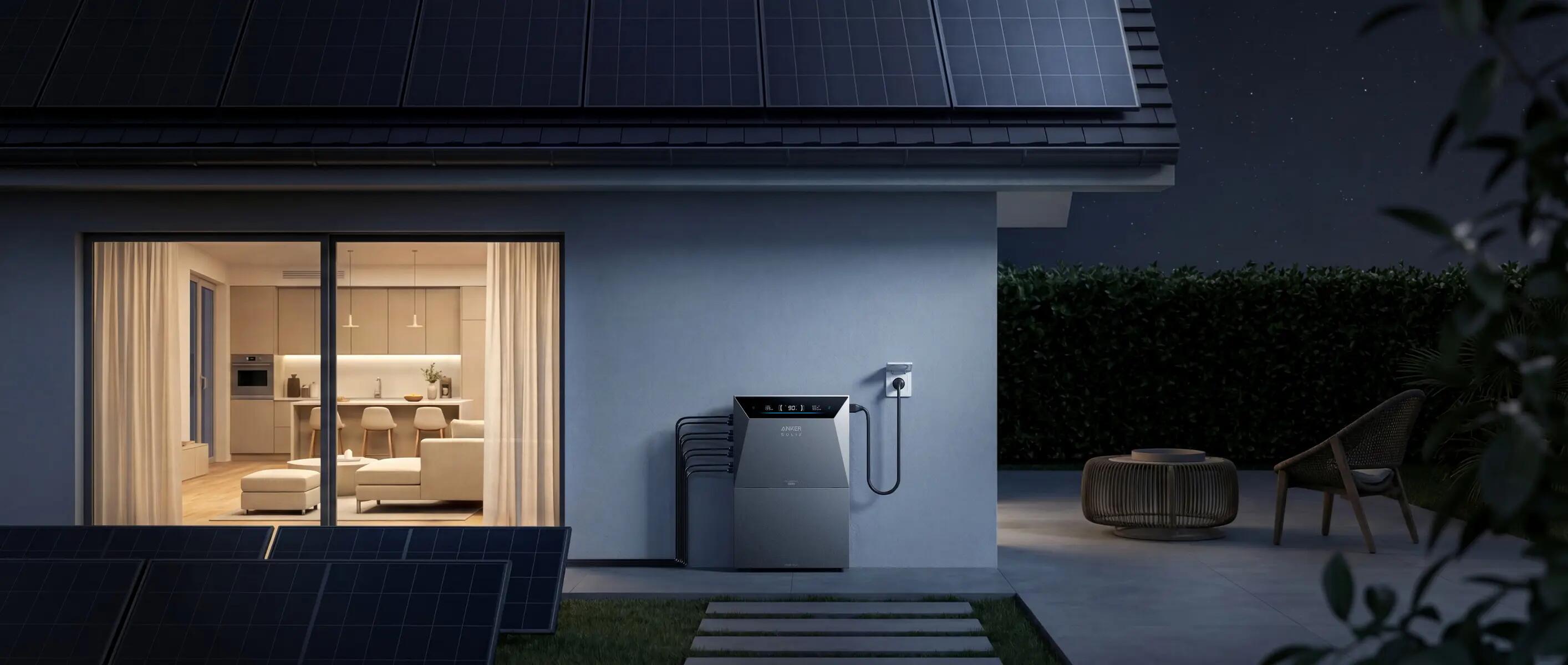 Kit Anker SOLIX Solarbank 4 E5000 Pro com ligação fixa à rede 8/10