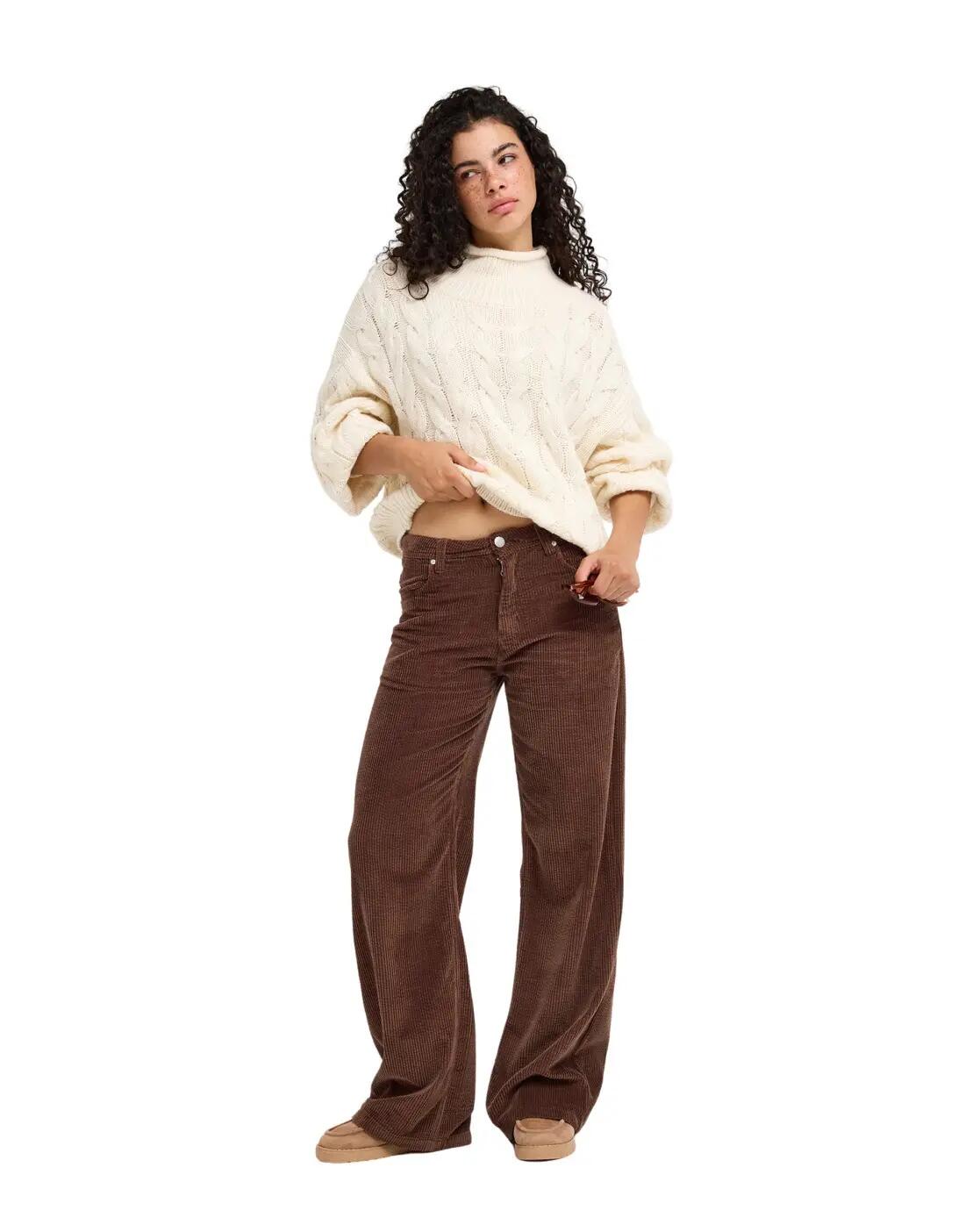 Corduroy broek SURF CRUSH Dames 4/4