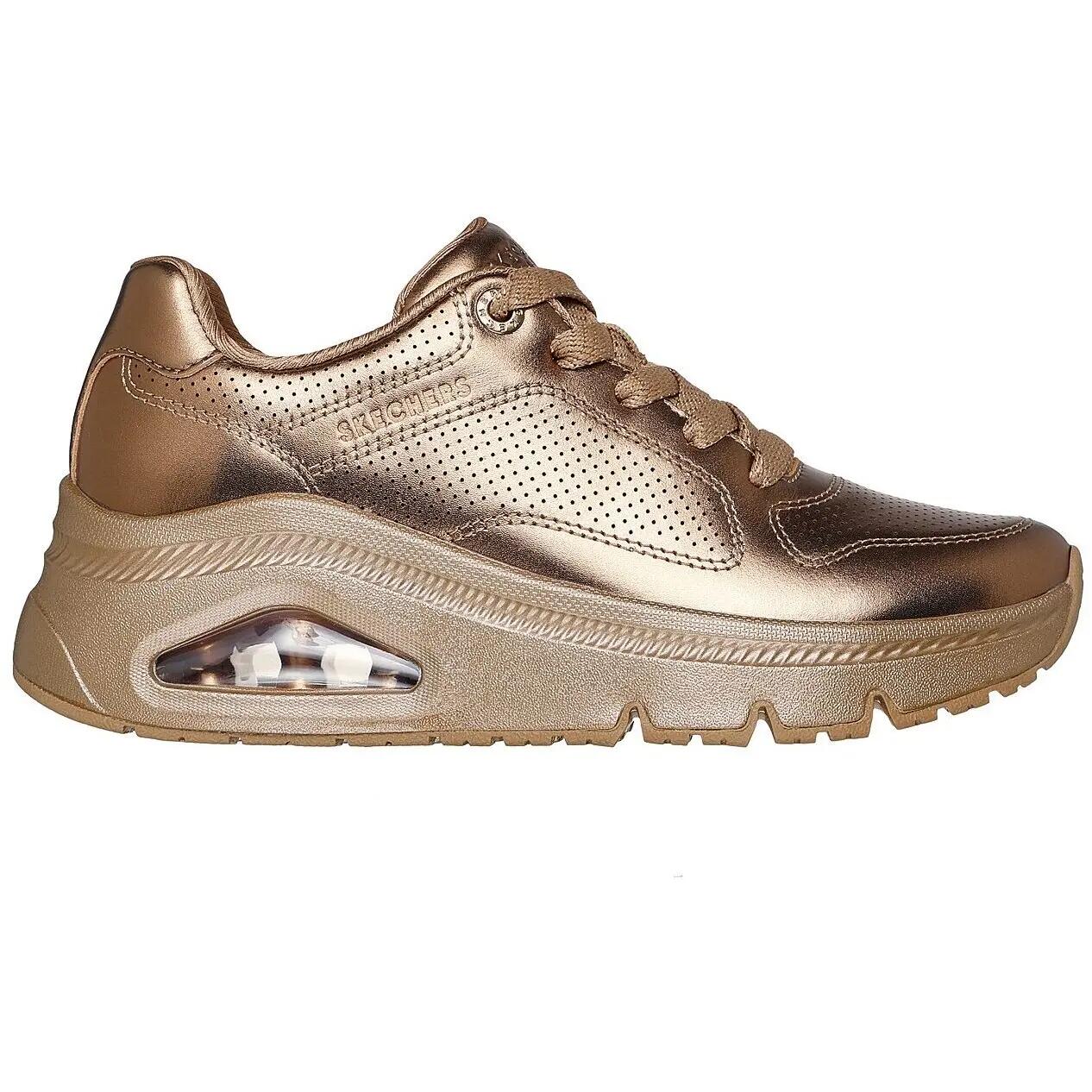 Sneakers Skechers Uno Icon - Lustrous Air, Bruin, Dames 3/5