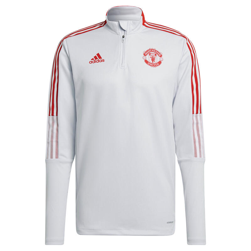 Trainings sweatshirt met rits Manchester United Tiro