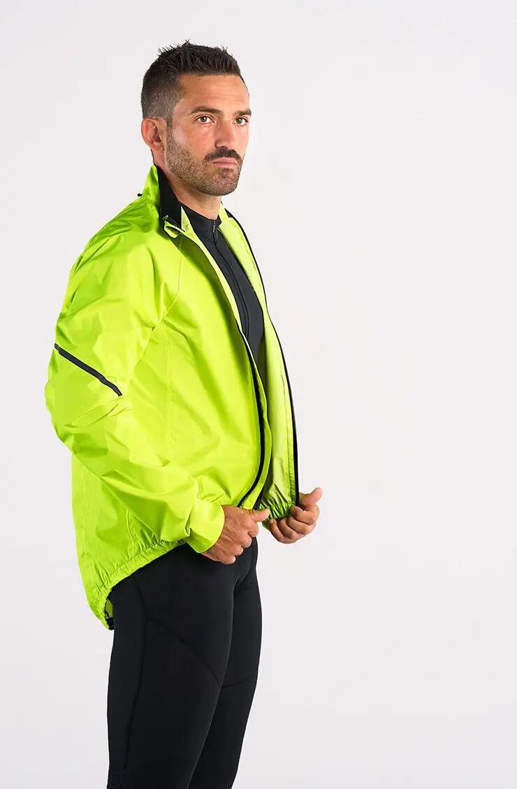 Veste Imperméable Spiuk Top Ten Jaune Fluo Homme 3/5