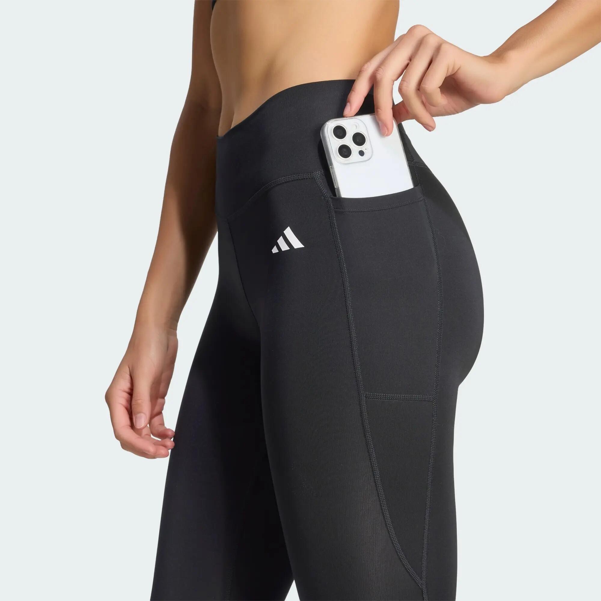 Optimé Essentials Stash Pocket Full-Length Leggings 4/8