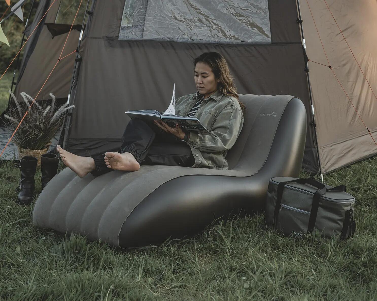 Easy Camp Maple Lounger Şişme Şezlong Doğa Mobilyası 4/7