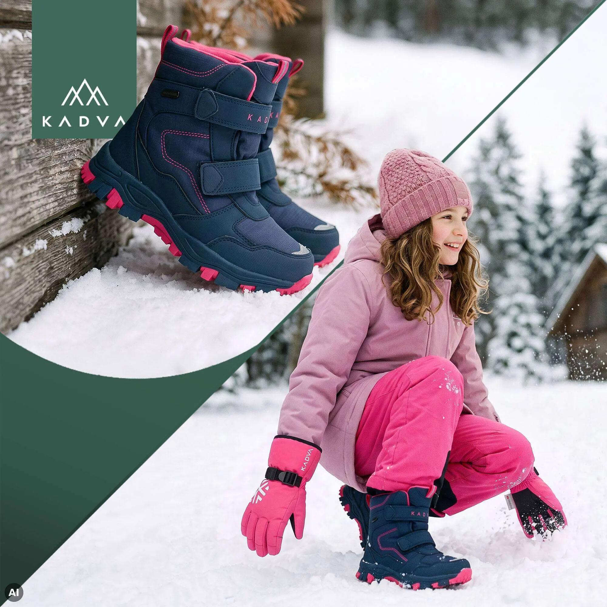 Botas de nieve infantiles KADVA Snowey Mid WP 7/7
