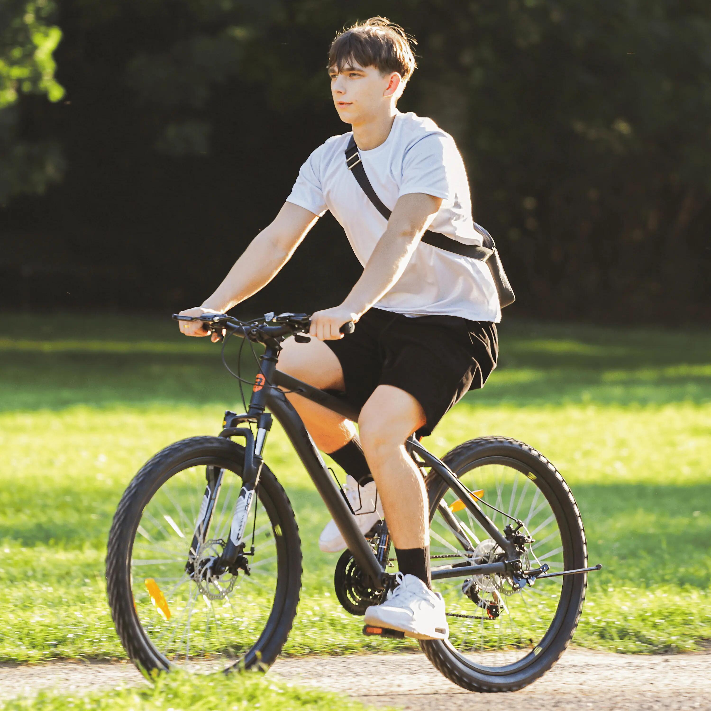 Horský bicykel GK2 26", hliník, 21 rýchlostí, kotúčové brzdy, s fľašou 12/15