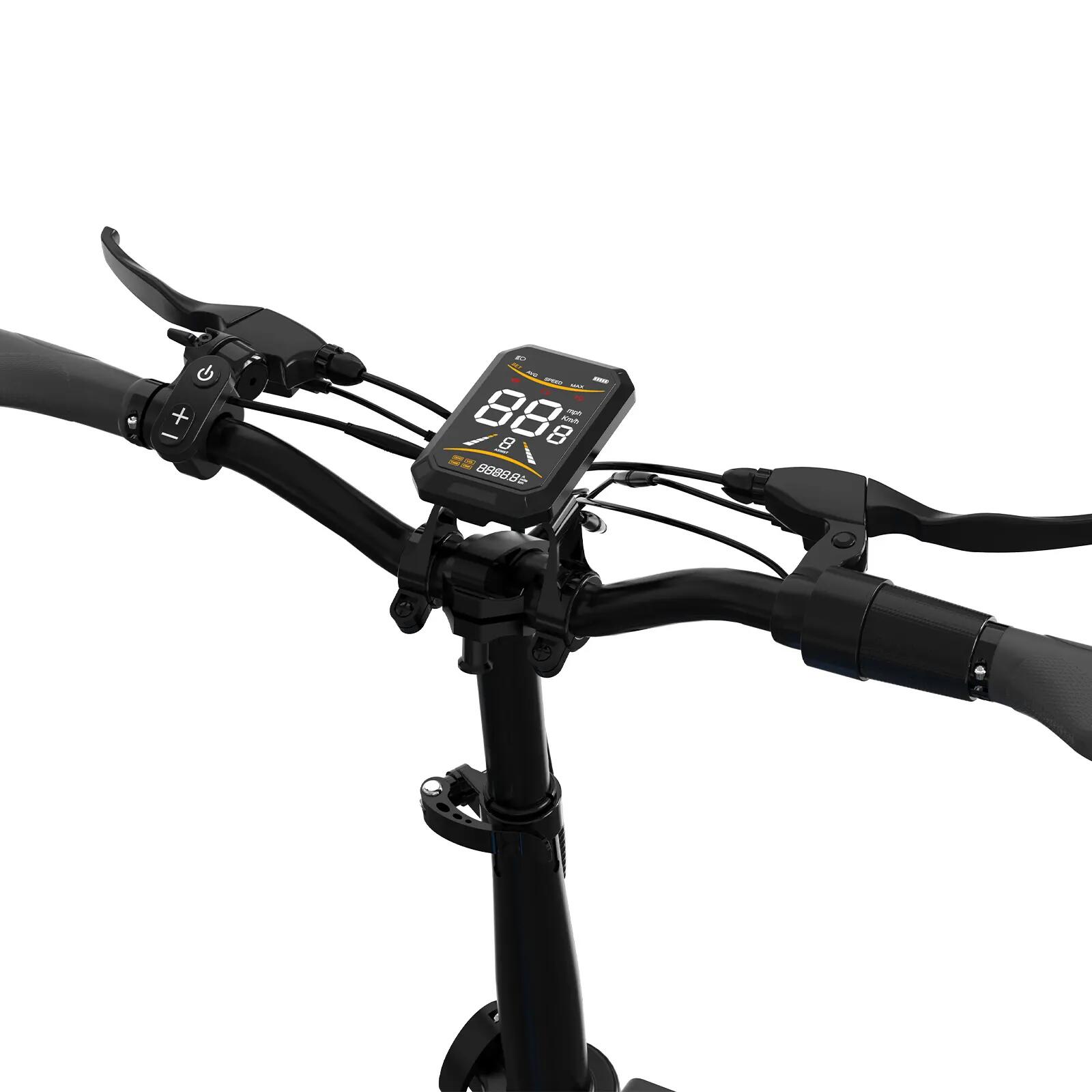 Skladací Elektrický Bicykel 20" 432Wh 60 km Pneumatiky 20×3.0 BK6MG 7/7