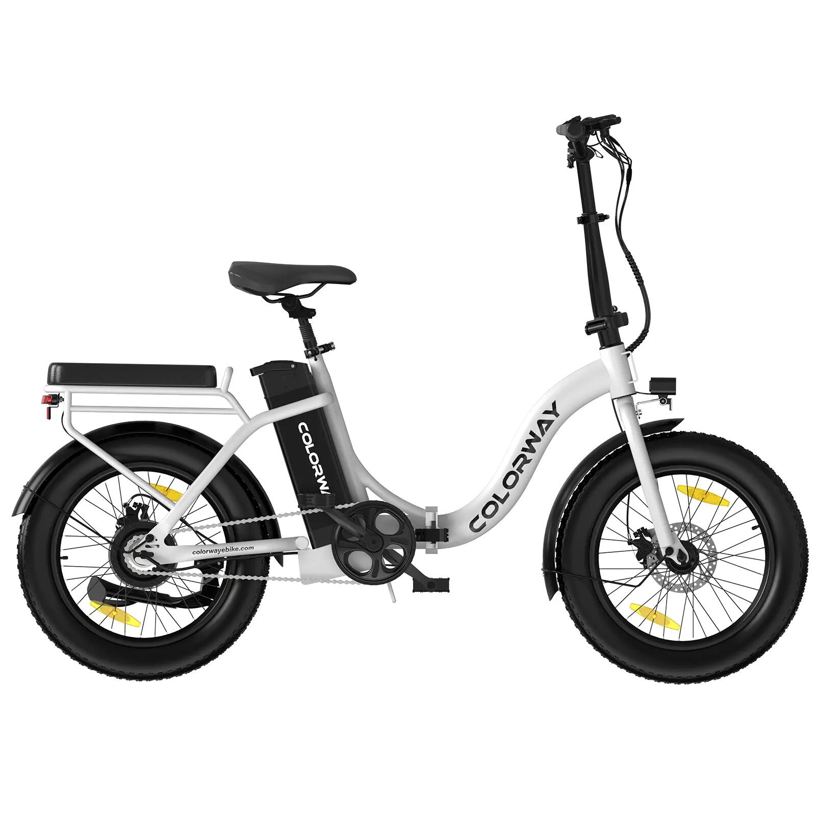 Skladací Elektrický Bicykel 20" 432Wh 60 km Pneumatiky 20×3.0 BK6MG 3/7