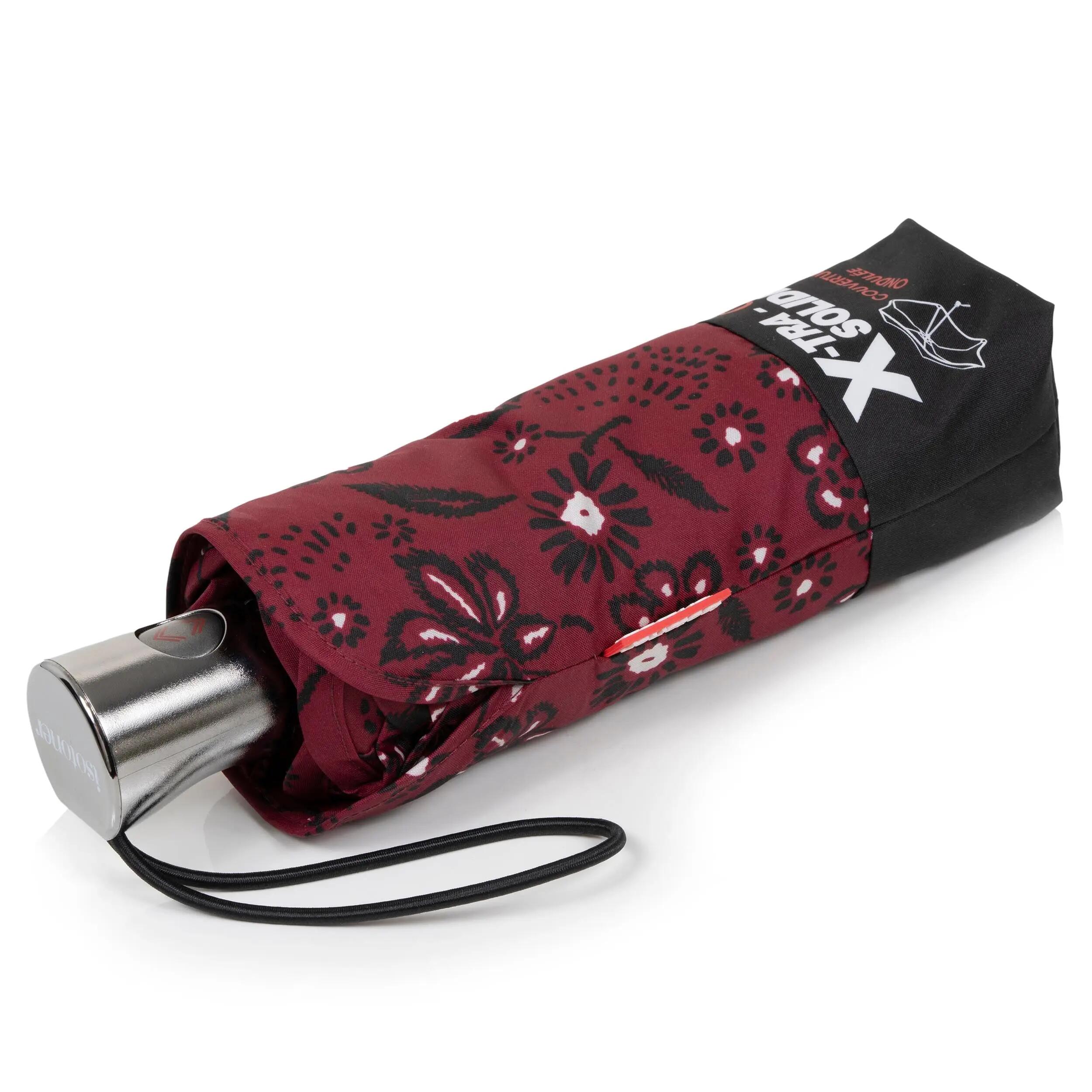 X-TRA STEVIGE paraplu 23 cm Bandana Bordeaux 2/5