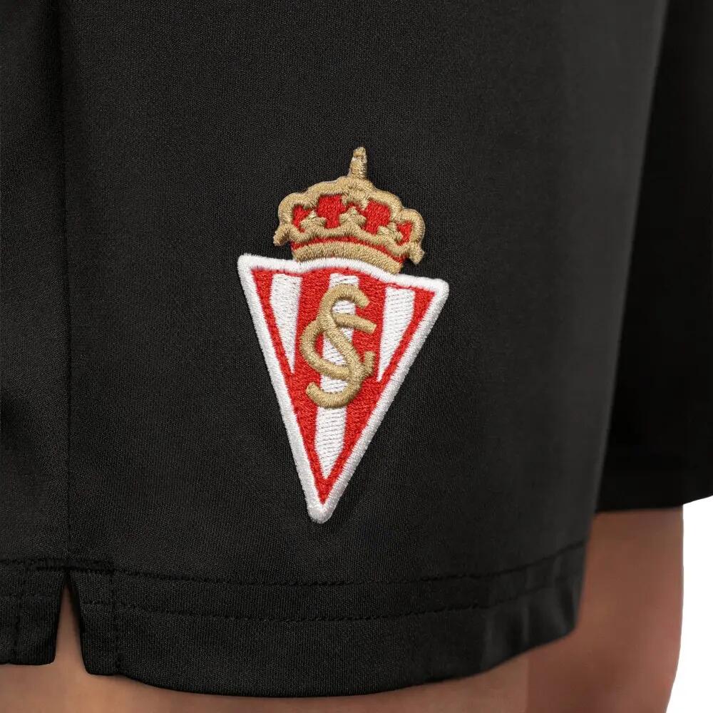 Női hivatalos real sporting de gijón rövidnadrág RSG Home Shorts Goalie W Fekete 4/7