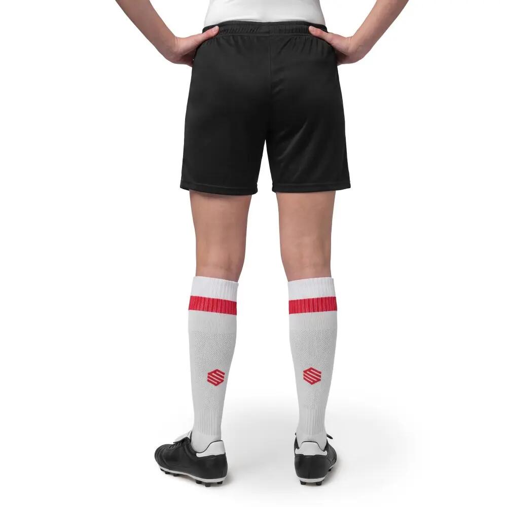 Női hivatalos real sporting de gijón rövidnadrág RSG Home Shorts Goalie W Fekete 2/7