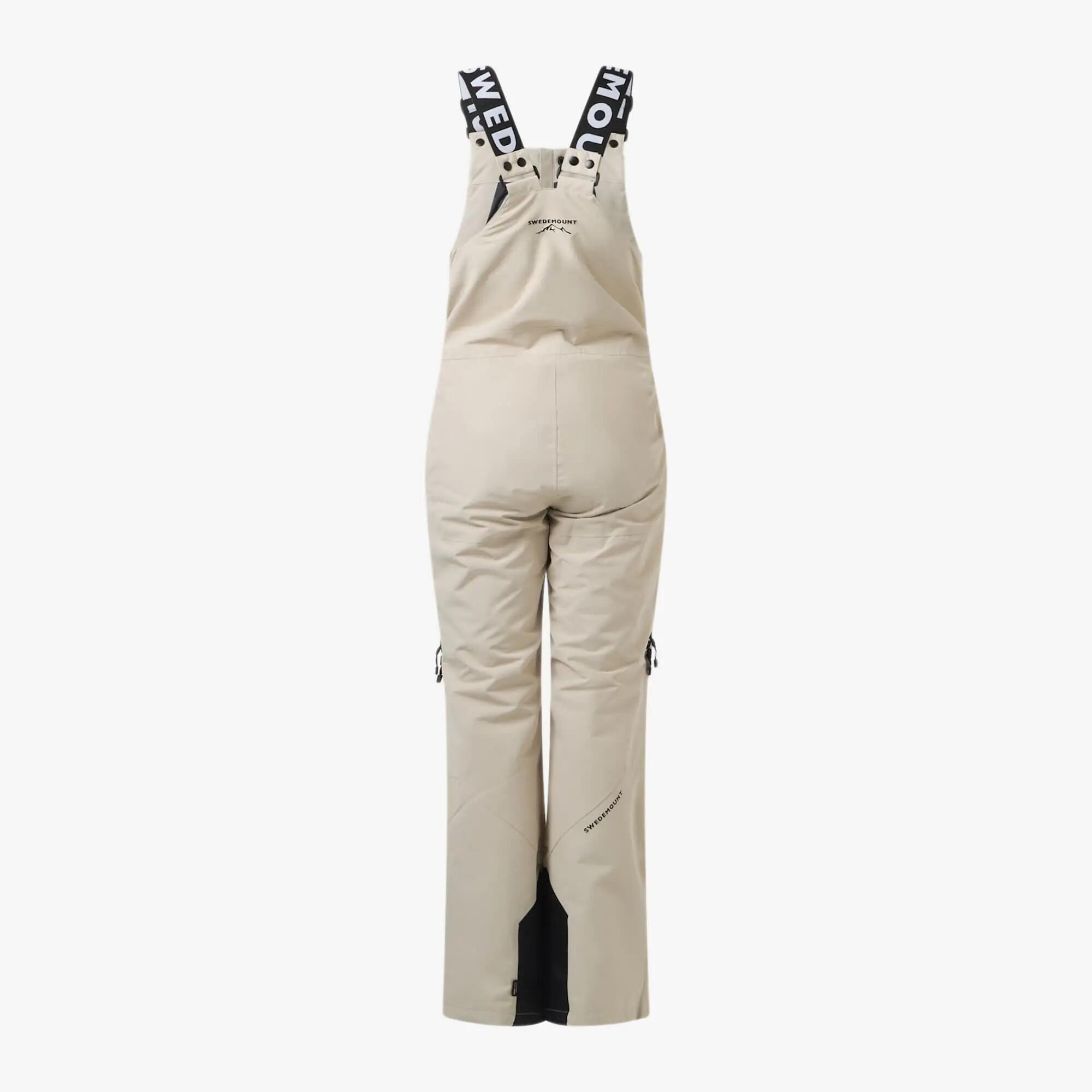 Damen Skihose Latzhose wasserdicht atmungsaktiv freeride ii 3/4
