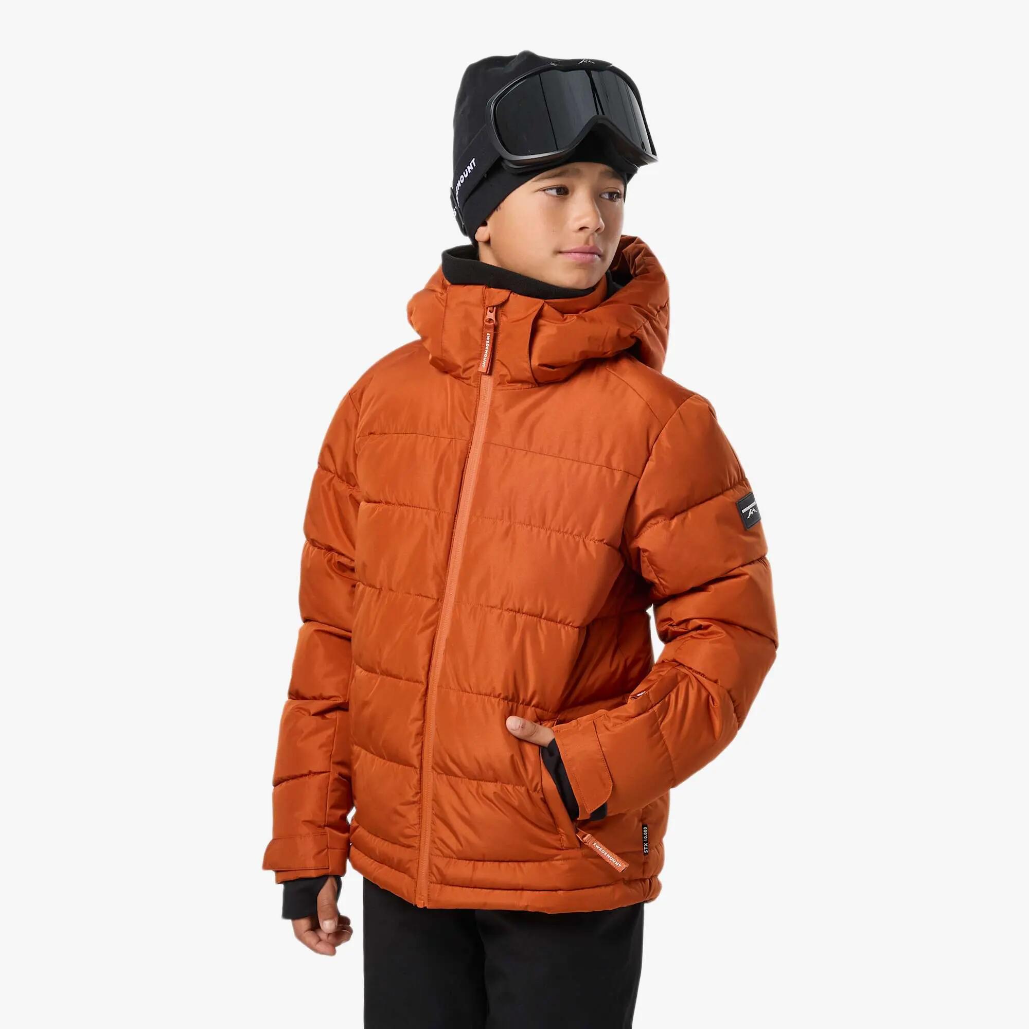 Junior Skijacke wasserdicht winddicht atmungsaktiv St. Anton Puffer 4/13