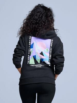 Dames hoodie cl zwart