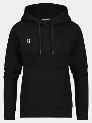 Dames hoodie icon zwart